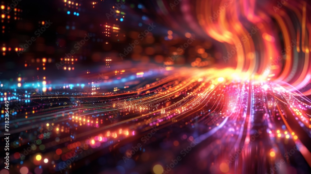 Obraz premium Circuit Symphony: Harmonizing Electrical Components