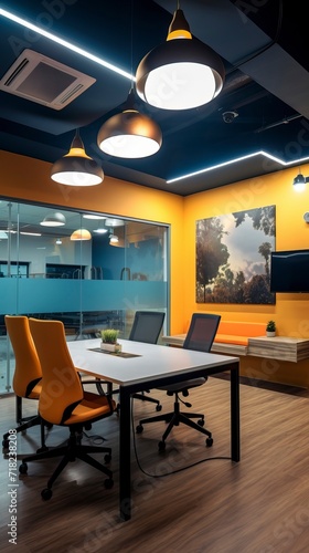 Office qubicle Space Interior © CREATIVE STOCK