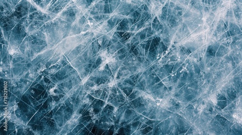 Close up view of a frozen surface of water. Suitable for winter-themed designs and nature-related projects