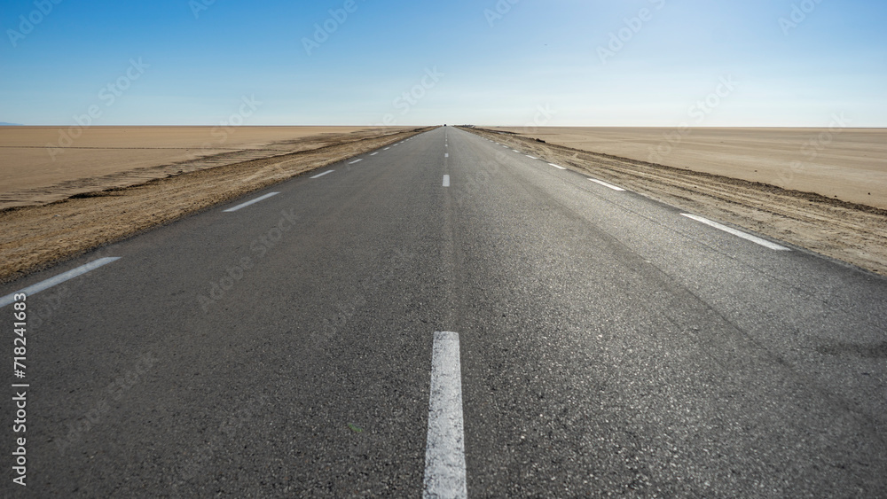 Fototapeta premium Road in the desert