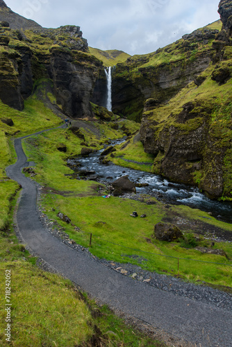 waterfall valey