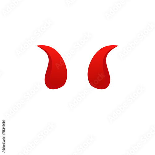 Devil horn vektor Illustration 