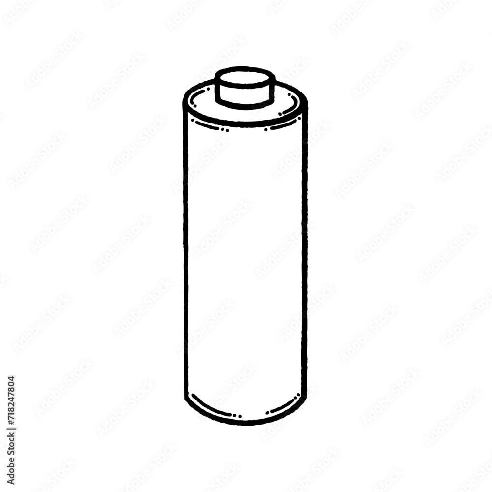 svg electric energy doodle element set