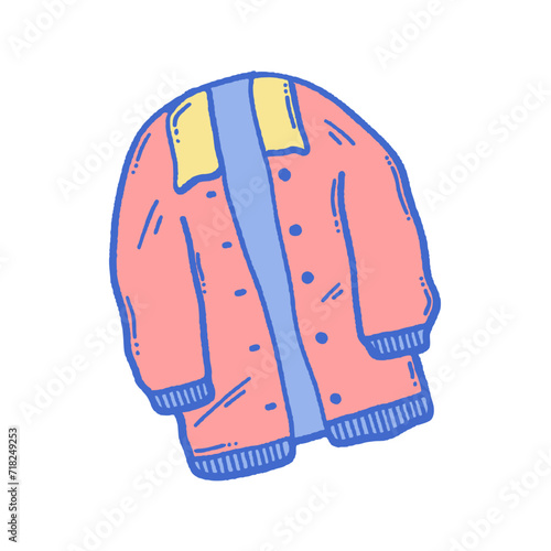 svg fashion style doodle element set