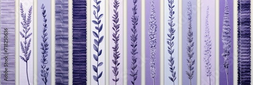lavender different pattern illustrations of individual different woven fabric pattern