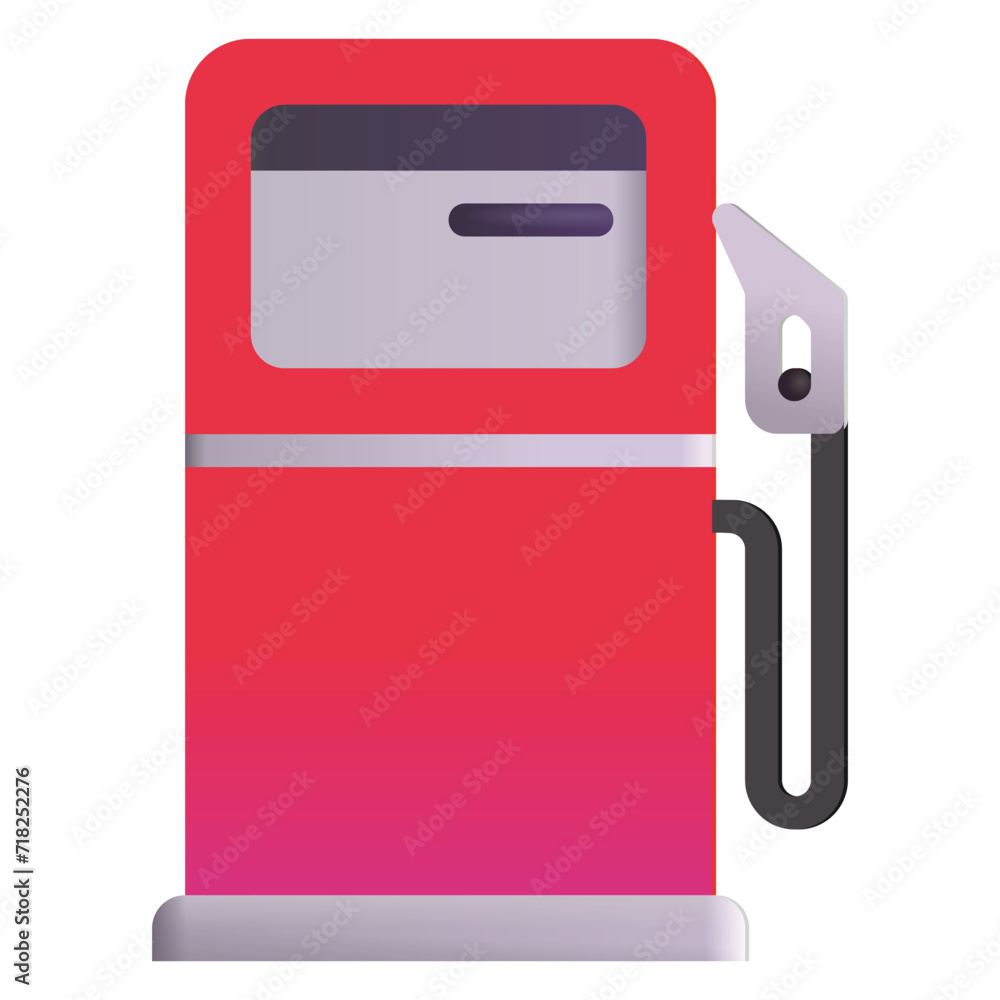 A fuel pump, used to fill up a vehicle with gas, petrol icon design. Isolated gasoline station sign design. A fuel pump, used to fill up a vehicle with gas, petrol icon design. Isolated gasoline station sign design.