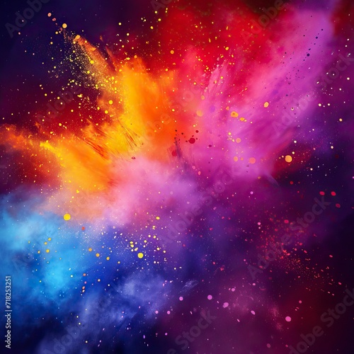 Colorful Background for Holi