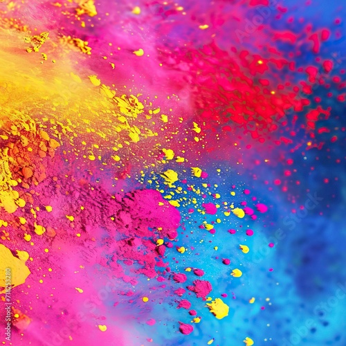 Colorful Background for Holi