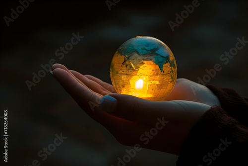 Nurturing the Globe  A Symbol of Stewardship