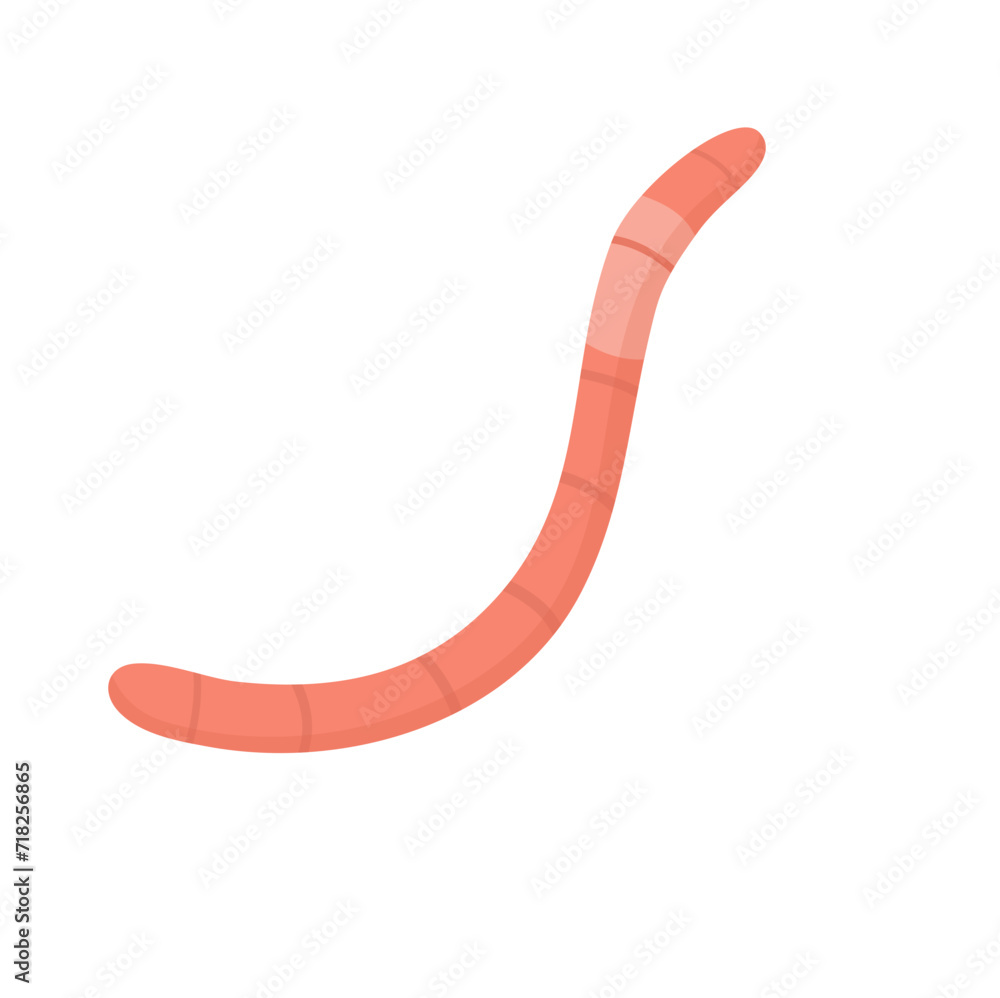 Earthworm vektor Illustration Earthworm vektor Illustration