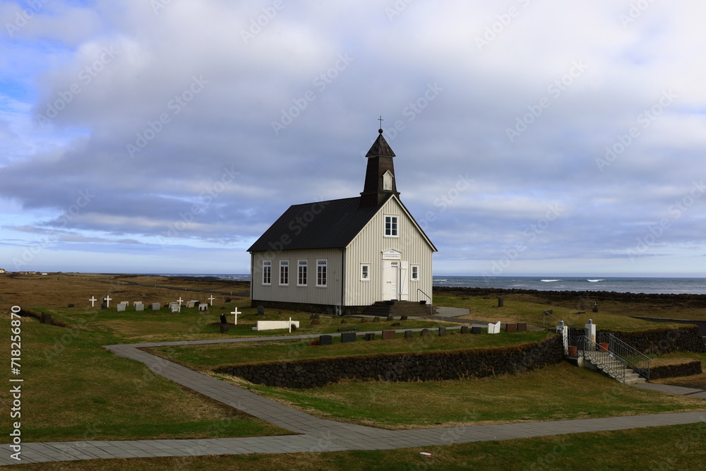 Strandarkirkja is a Lutheran parish church in Selvogur on the  southern coast of Iceland