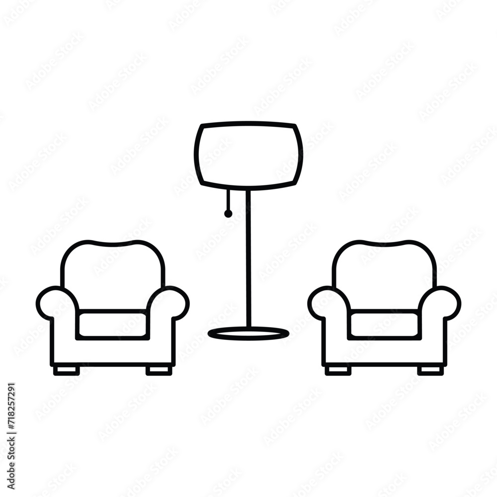Hotel lounge vector icon. Filled flat sign for mobile concept and web design. listening corner armchair and nightstand with lamp icon. Symbol, logo illustration. Vector graphics Hotel lounge vector icon. Filled flat sign for mobile concept and web design. listening corner armchair and nightstand with lamp icon. Symbol, logo illustration. Vector graphics