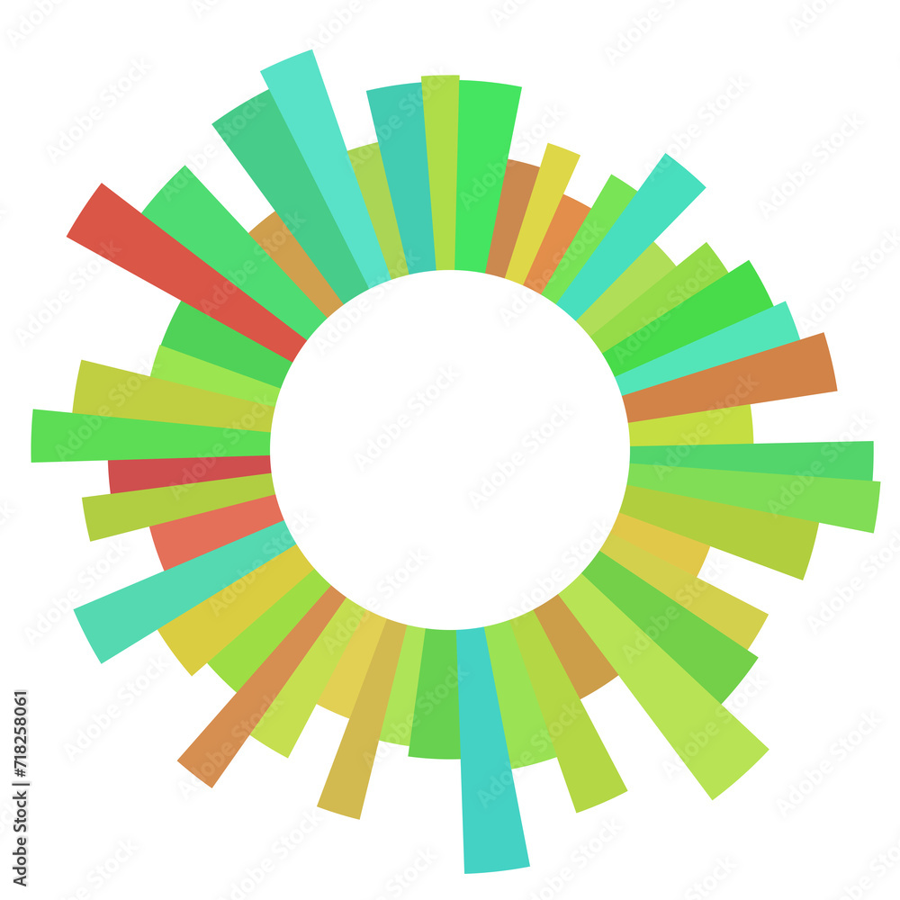 Abstract colorful circle technology digital frame. Abstract colorful circle technology digital frame.