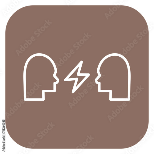 Altercation Icon of Human Resource iconset.