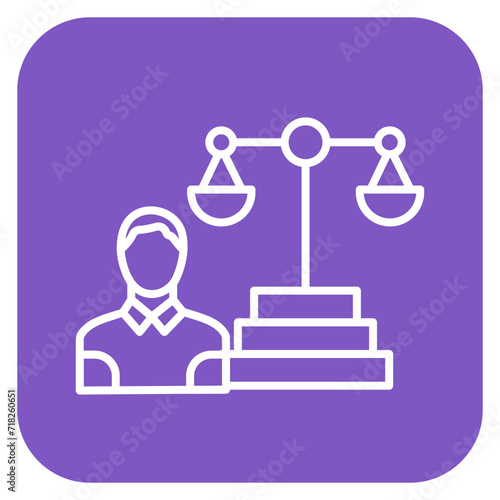 Legal Advisor Icon of Entrepreneurship iconset.