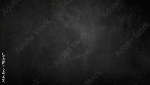 black wall texture for background dark concrete or cement floor old black with elegant vintage distressed grunge texture and dark gray charcoal color paint © Raymond