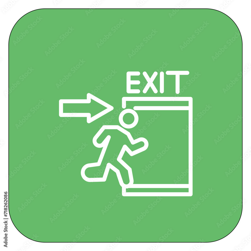 Exit Icon of Emergency Services iconset.