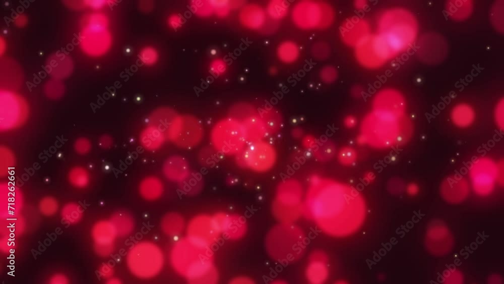 Pink bokeh background looped for Valentine's Day Pink bokeh background looped for Valentine's Day