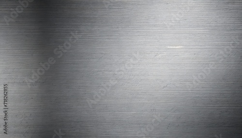 seamless brushed metal plate background texture tileable industrial dull polished stainless steel aluminum or nickel finish repeat pattern high resolution silver grey rough metallic 3d rendering photo