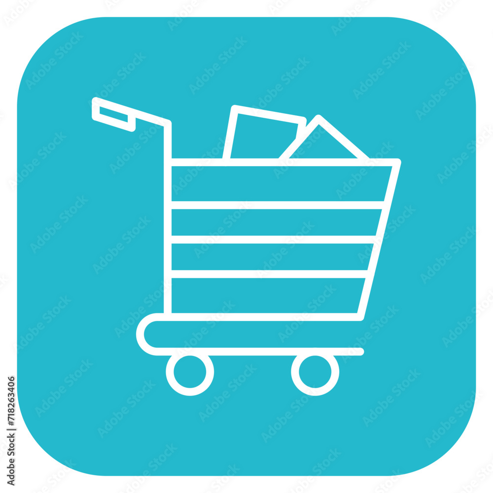 Package Trolley Icon of Shopping Friday iconset. Package Trolley Icon of Shopping Friday iconset.