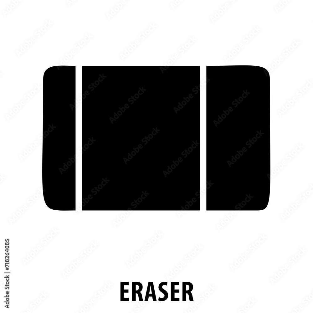 Eraser, delete, remove, erase, eraser icon, correction, clean, clear, edit, eliminate, wipe, erase symbol, erasing tool, rubber, undo Eraser, delete, remove, erase, eraser icon, correction, clean, clear, edit, eliminate, wipe, erase symbol, erasing tool, rubber, undo