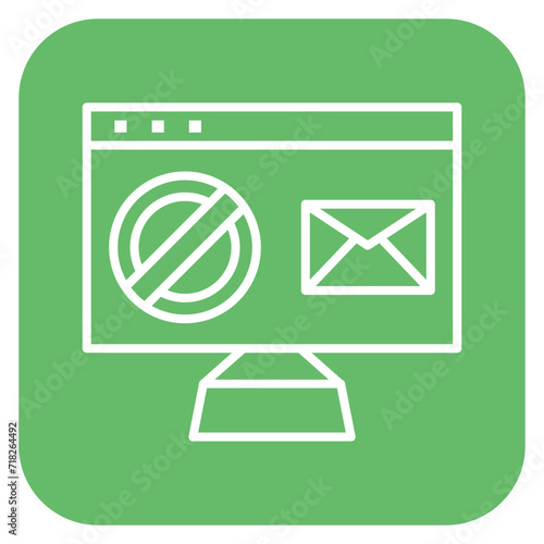 Spam Email Icon of Security iconset.
