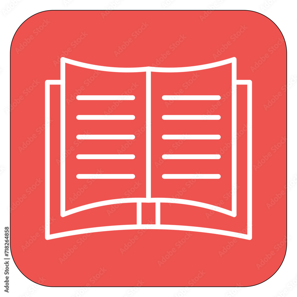Open Book Icon of Online Education iconset. Open Book Icon of Online Education iconset.