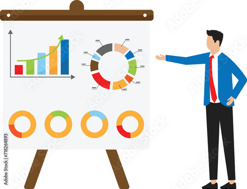 Assessing the cost of a project, calculating a budget and accounting for an investment and savings concept 