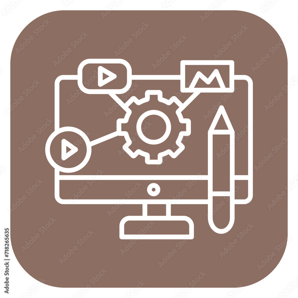 Online Content Icon of Seo and Web iconset. Online Content Icon of Seo and Web iconset.