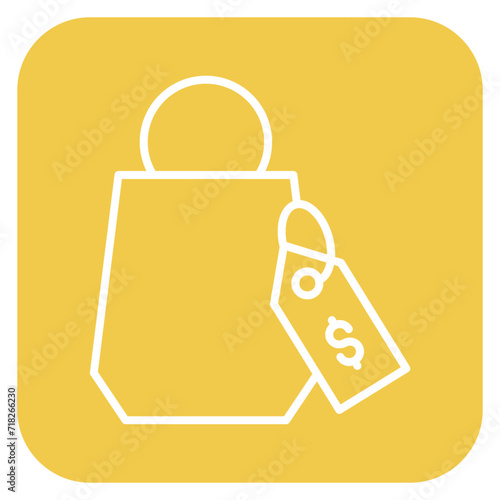 Shopping Price Icon of Shopping and Ecommerce iconset.