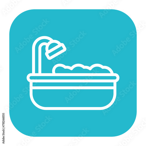 Bathtub Icon of House Cleaning iconset.