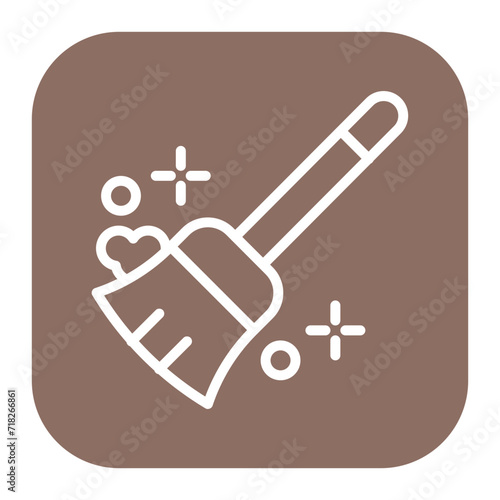 Broom Cleaning Icon of House Cleaning iconset.