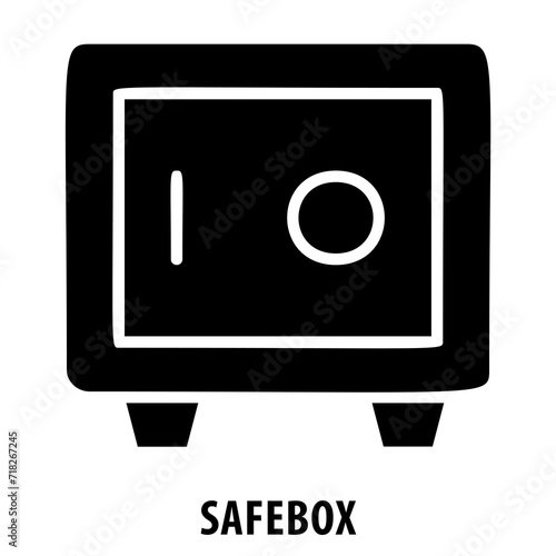 Safe box, safe, security, protection, valuables, safety, strongbox, deposit box, secure storage, safe box icon, financial security, banking, treasure, lockbox, vault