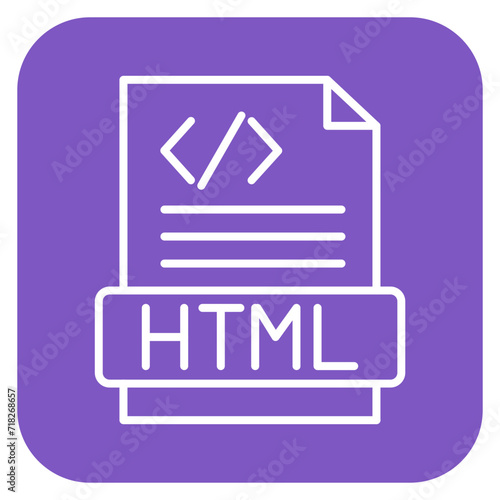 Html File Icon of Computer Programming iconset.