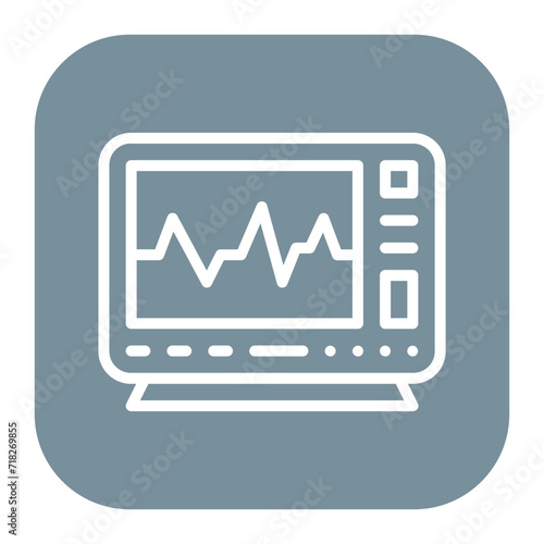 Electrocardiogram Icon of Health Checkup iconset.