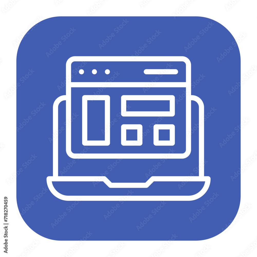 Website Layout Icon of Marketing iconset. Website Layout Icon of Marketing iconset.