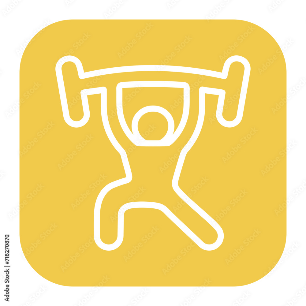 Weightlifting Icon of Olympics iconset. Weightlifting Icon of Olympics iconset.
