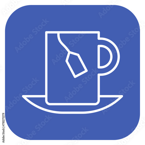 Tea Cup Icon of Morning and Breakfast iconset.