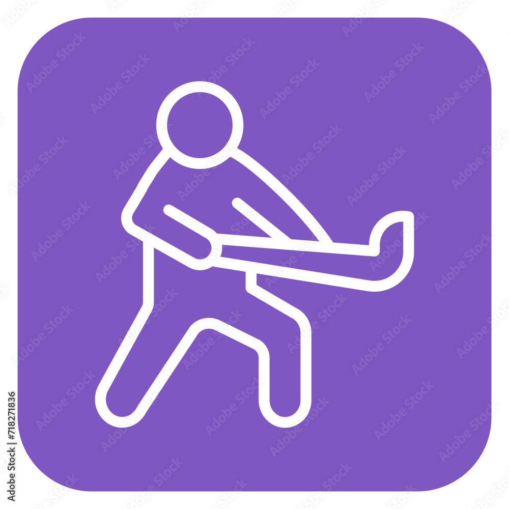 Φωτογραφία Hockey Player Icon of Physical Fitness iconset.
