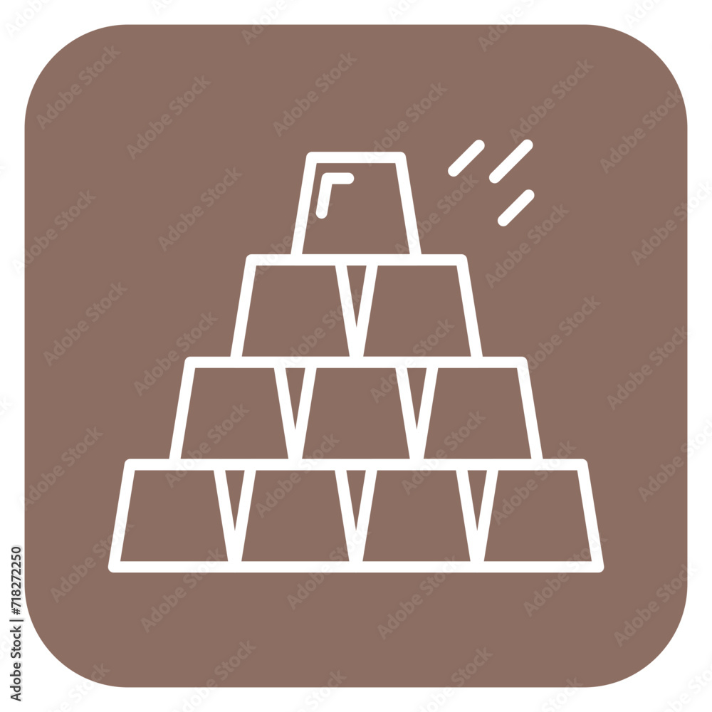 Gold Ingots Icon of Crime and Law iconset. Gold Ingots Icon of Crime and Law iconset.