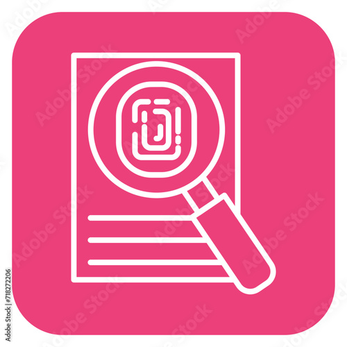Evidence Icon of Crime and Law iconset.