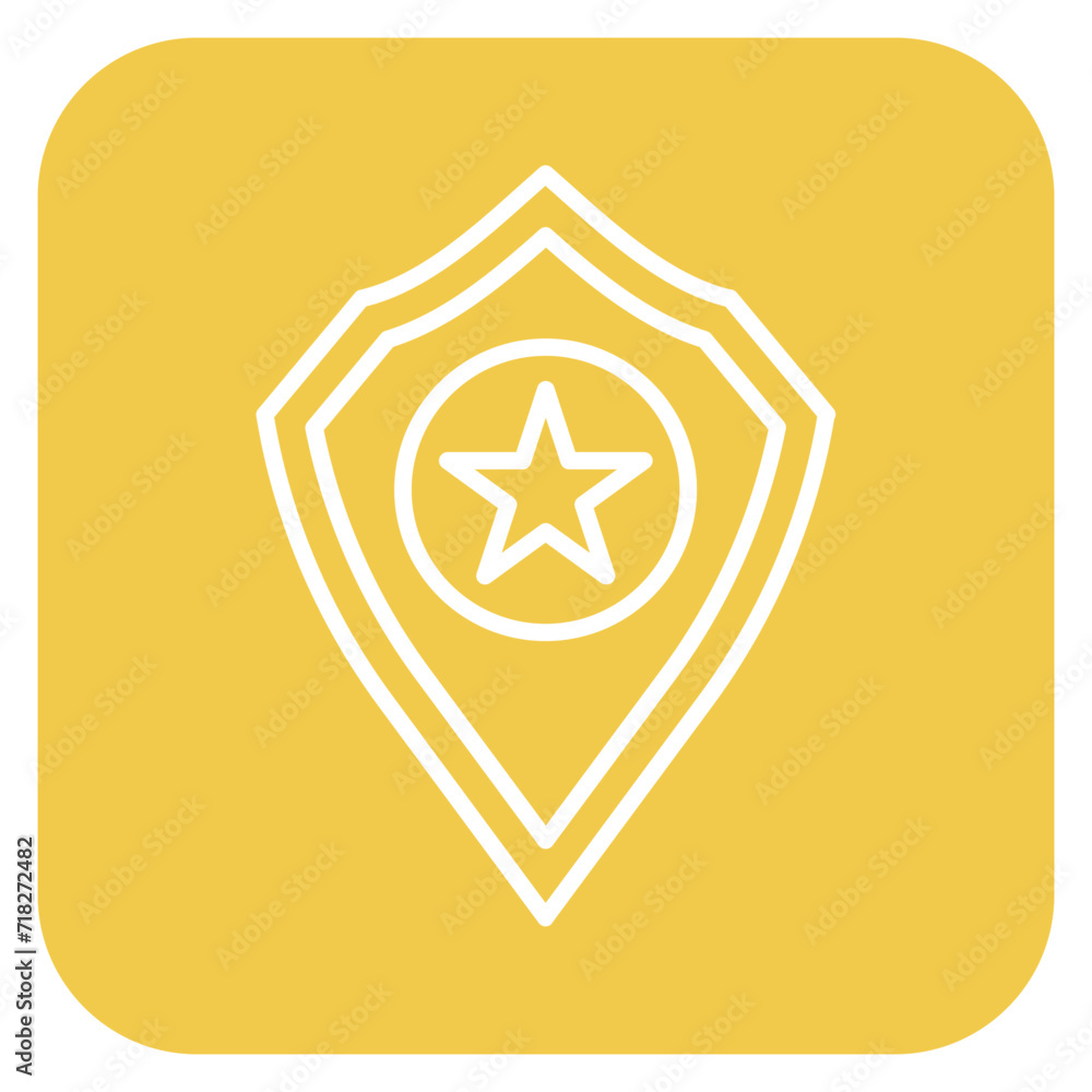 Police Badge Icon of Crime and Law iconset. Police Badge Icon of Crime and Law iconset.