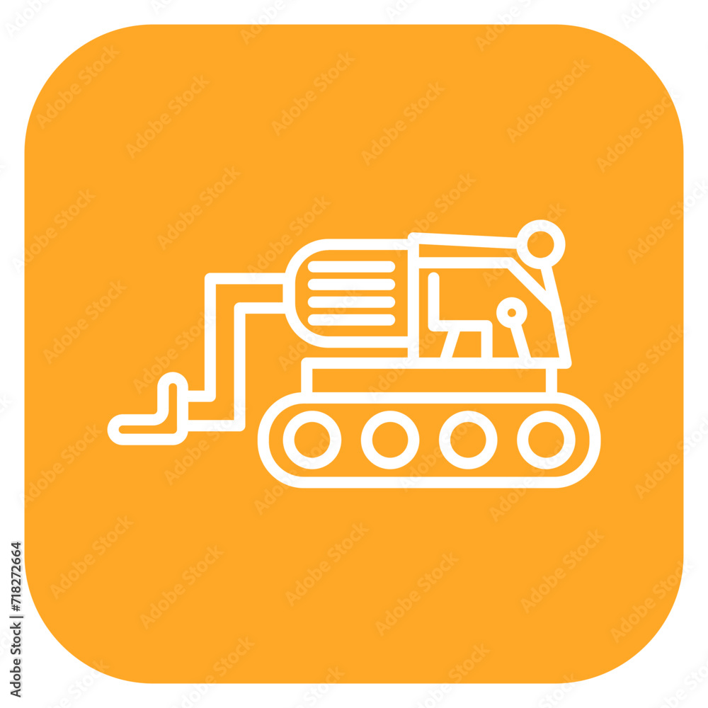 Backhoe Icon of Construction Tools iconset. Backhoe Icon of Construction Tools iconset.