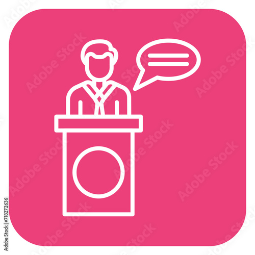 Witness Icon of Crime and Law iconset.
