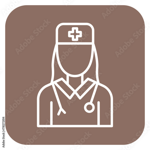 Female Doctor Icon of Medicine iconset.