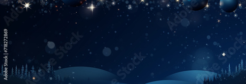 abstract blue background with shiny stars and sparkles