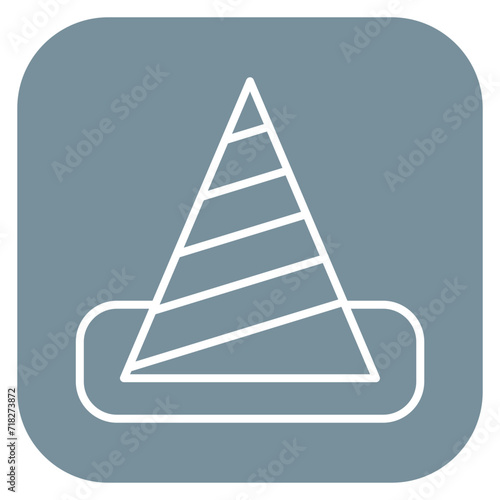 Road Cone Icon of Construction Tools iconset.