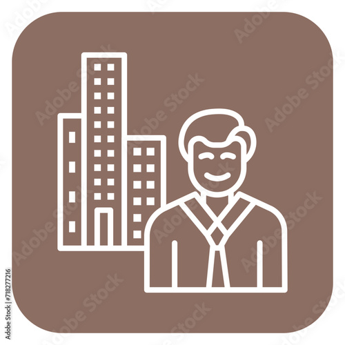 Property Manager Icon of Real Estate iconset.