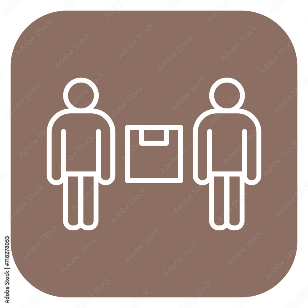 Delivery Discussion Icon of Delivery and Logistics iconset. Delivery Discussion Icon of Delivery and Logistics iconset.