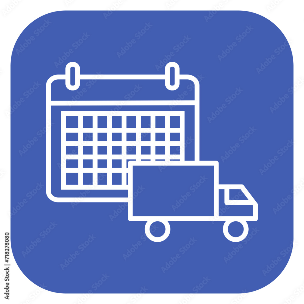 Delivery Schedule Icon of Delivery and Logistics iconset. Delivery Schedule Icon of Delivery and Logistics iconset.